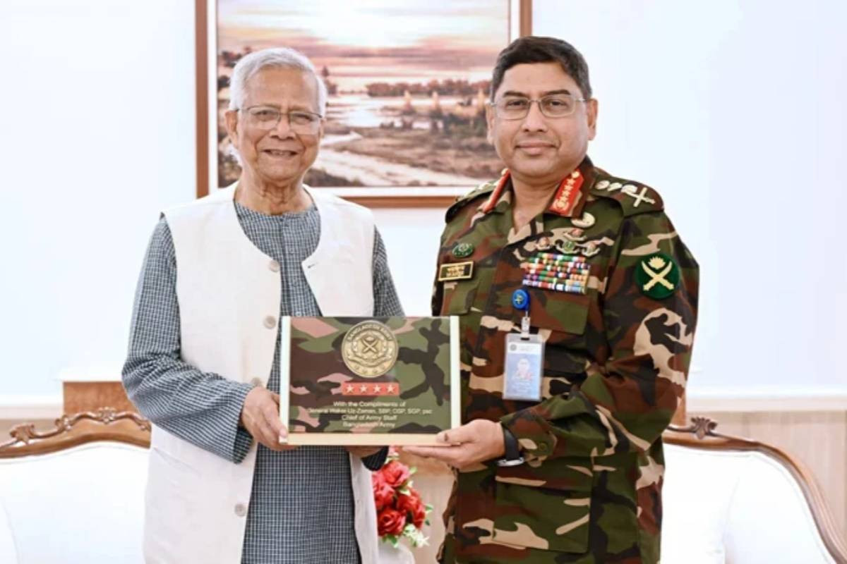 Army Chief calls on Chief Adviser prof Yunus