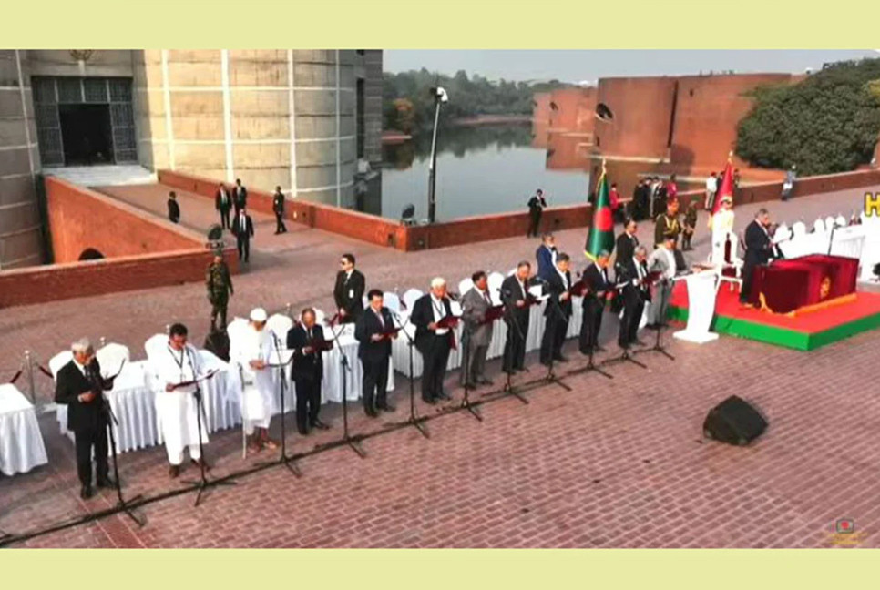 Cabinet to have 25 ministers as they sworn-in