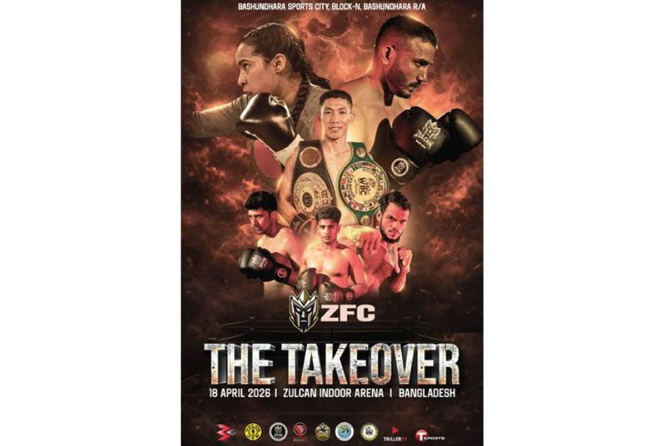 Fight revolution at Zulcan: ZFC 1 to bring five international titles to Dhaka