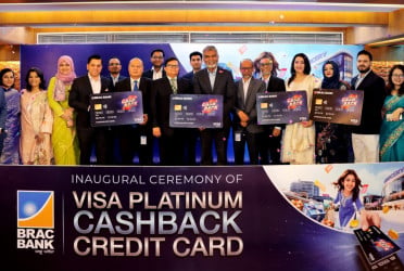 BRAC Bank launches Visa Cashback Credit Card