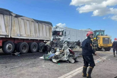 18 killed in truck-pickup collision in Egypt’s Port Said