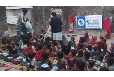 Iftar event for underprivileged children hosted in Patuakhali