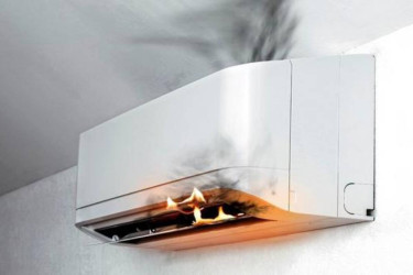 Three burned as air conditioner explodes in Narinda