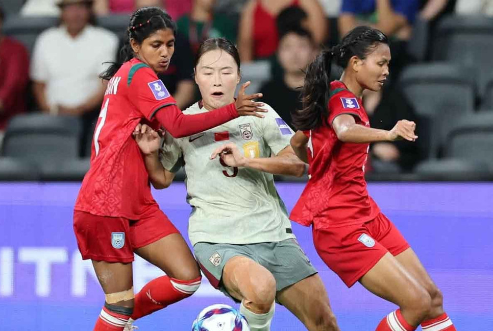 Bangladesh exhibit good fight despite losing 2-0 to China