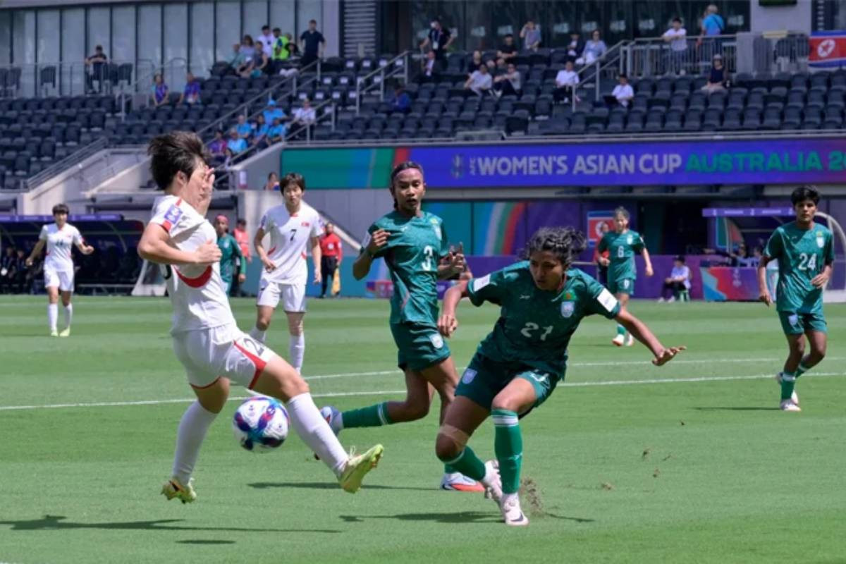 Bangladesh suffer heavy defeat to North Korea in AFC Women's Asian Cup