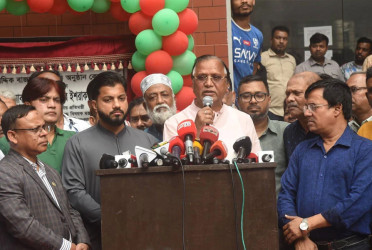 Abdus Salam completes Sadeque Hossain Khoka's unfinished work