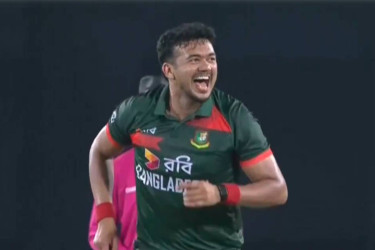 Taskin breaks Salman-Ashraf stand as Pakistan lose 7th wicket
