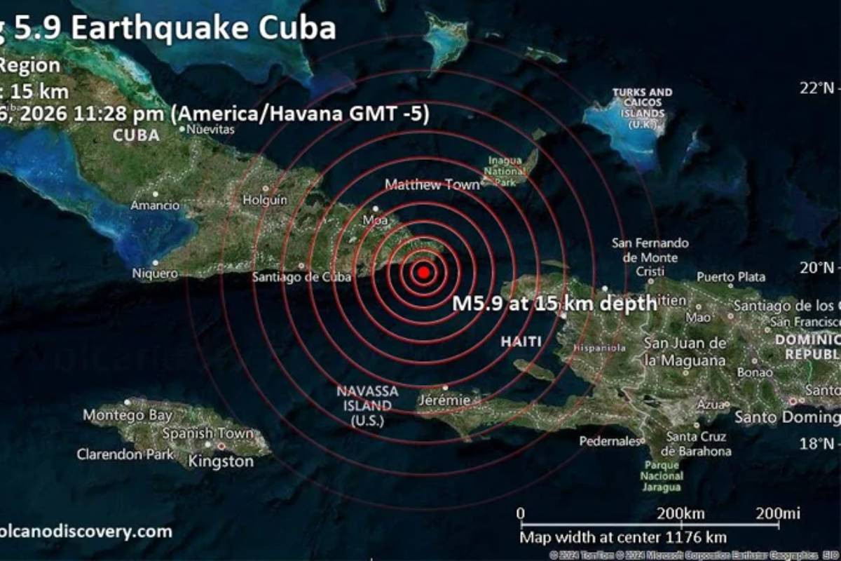 Magnitude 5.8 earthquake strikes off Cuba coast: USGS