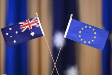 EU chief’s Australia visit boosts hopes for long-awaited trade deal