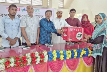 Sewing machines bring hope to Naogaon women