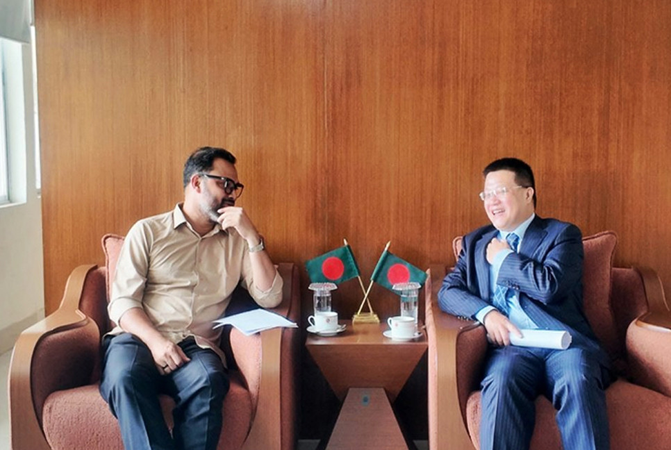 Aminul seeks Chinese cooperation in developing sports