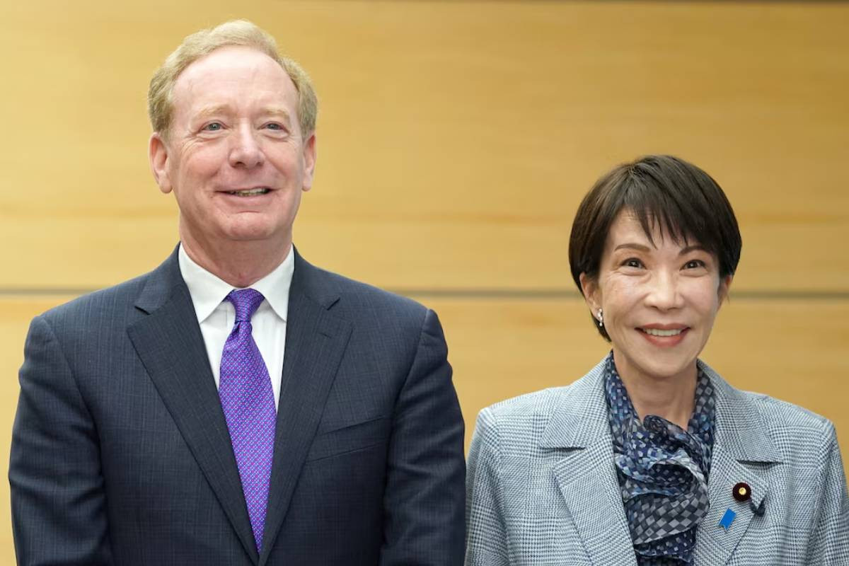 Microsoft to invest $10 billion in Japan for AI and cybersecurity push