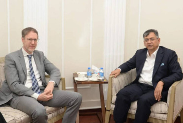 UNDP Resident Representative meets Home Minister