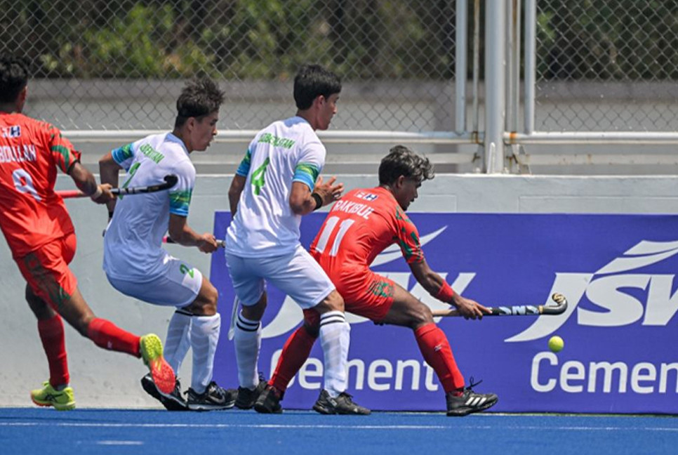 Hockey: Bangladesh plays 1-1 with Uzbekistan
