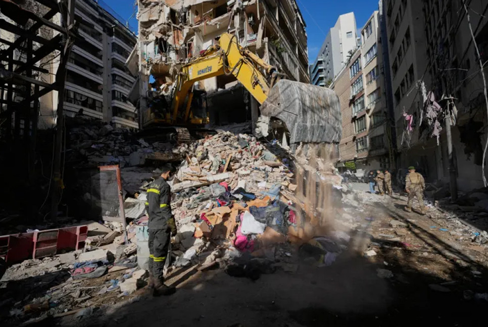 Hospitals in Beirut struggle to deal with casualties after Israeli attacks