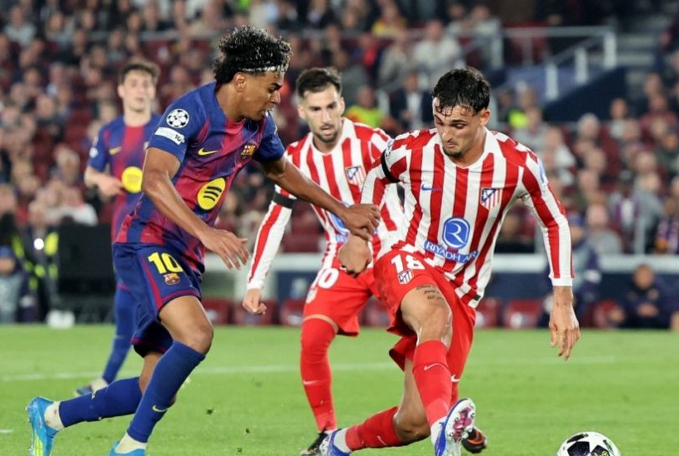 Barca lodge complaint with UEFA over handball decision