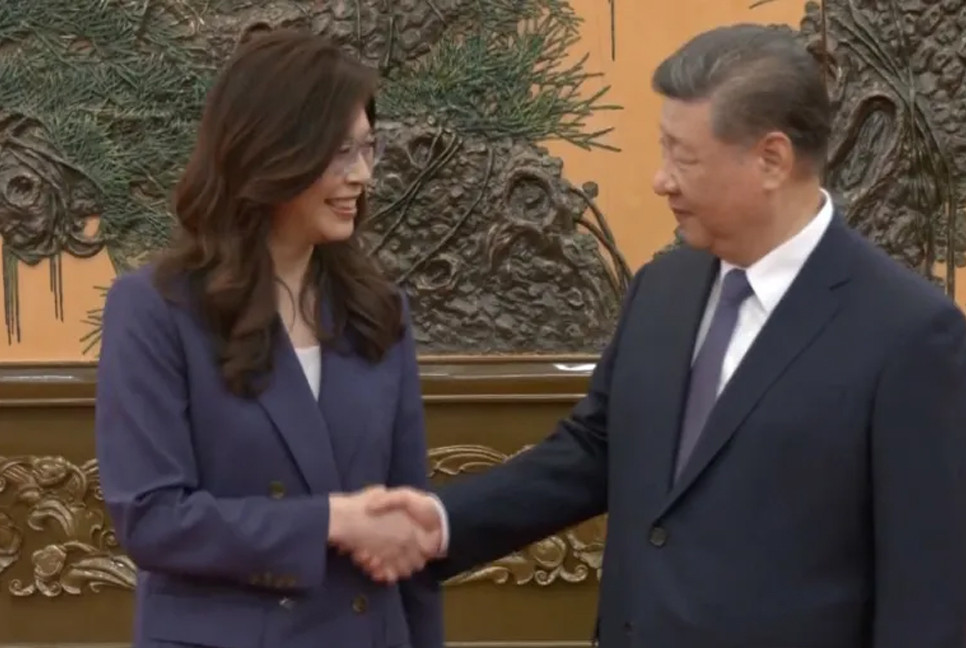 Taiwan opposition leader calls for ‘reconciliation’ after meeting Xi