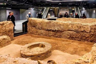This metro stop is Ancient Rome’s newest attraction
