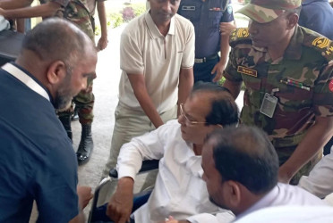 Disaster minister undergoes treatment at Evercare Hospital