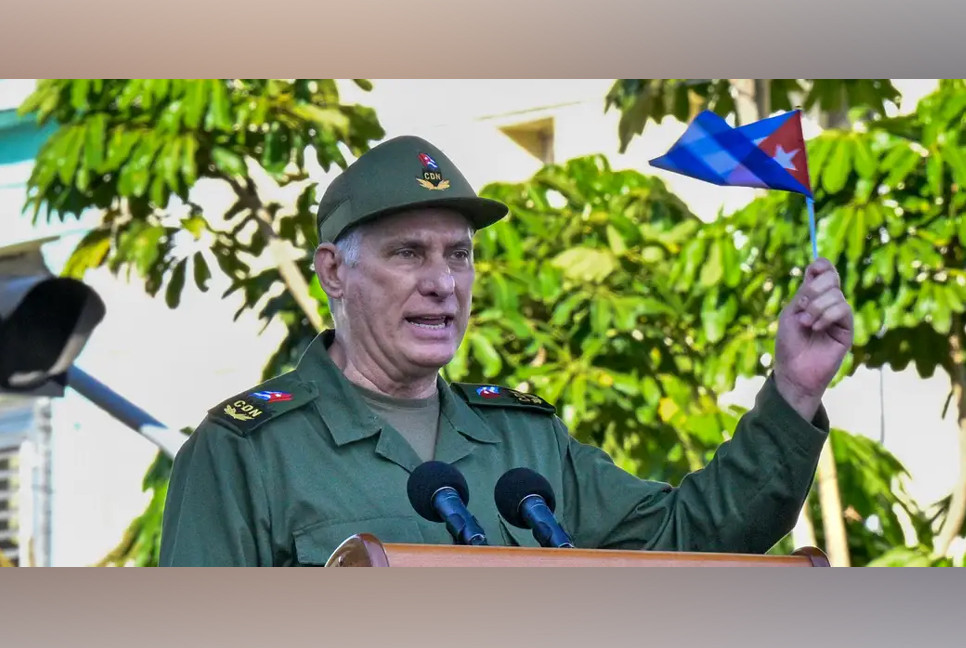 Cuban president vows defense of island if US invades