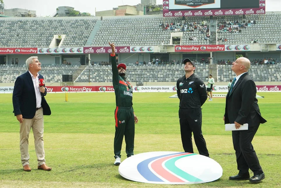 ODI series: New Zealand bat first in opener against Bangladesh