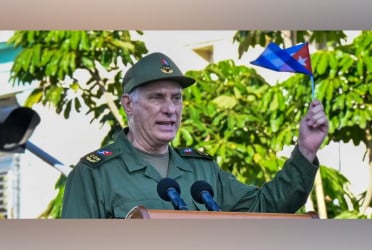 Cuban president vows defense of island if US invades