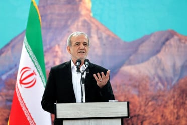 Iran president says Israel ‘forced’ into Lebanon ceasefire