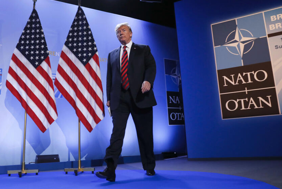 Trump says NATO 'were absolutely useless’