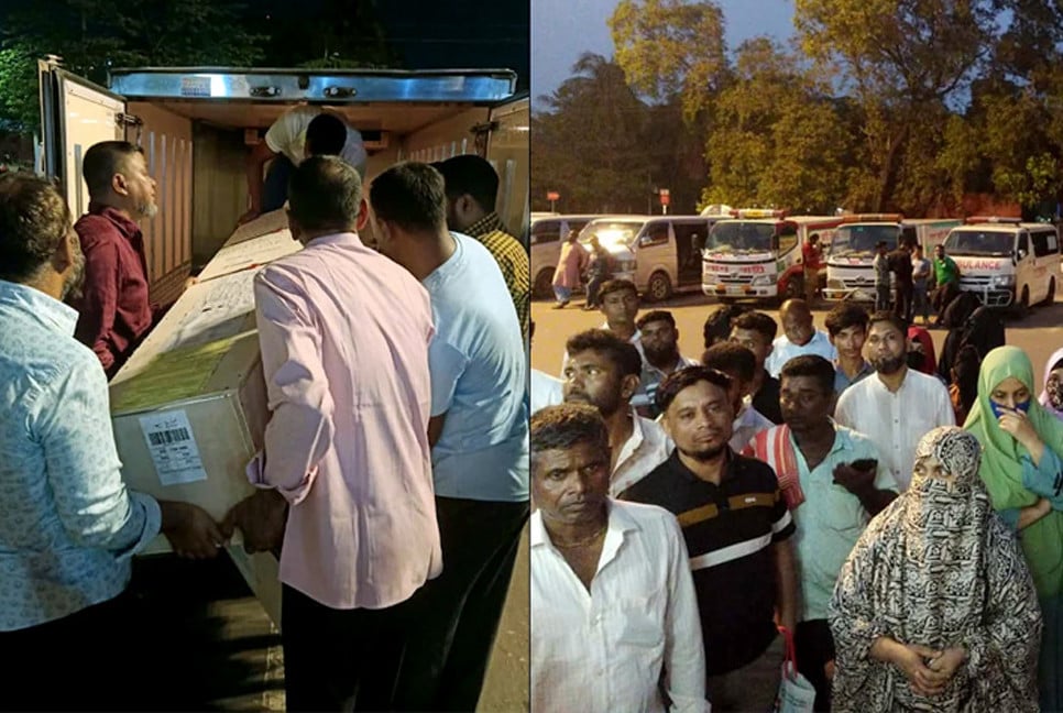 34 bodies of expats returned from three countries