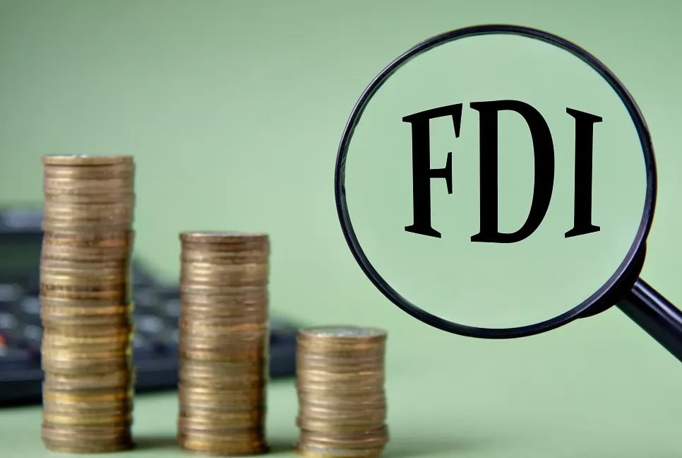 Foreign investment falls 18%