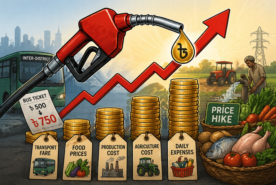 Fuel price hike drives up costs across sectors