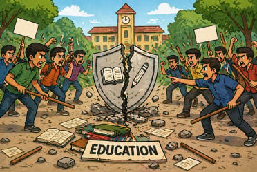 Campus tensions rise as rivalries spiral into chaos