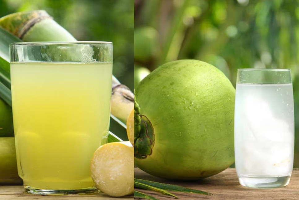 Coconut Water or Sugarcane Juice: What’s better in the heat?