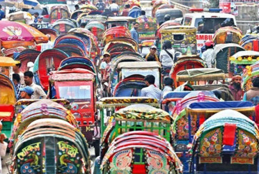 Uncontrolled auto-rickshaws