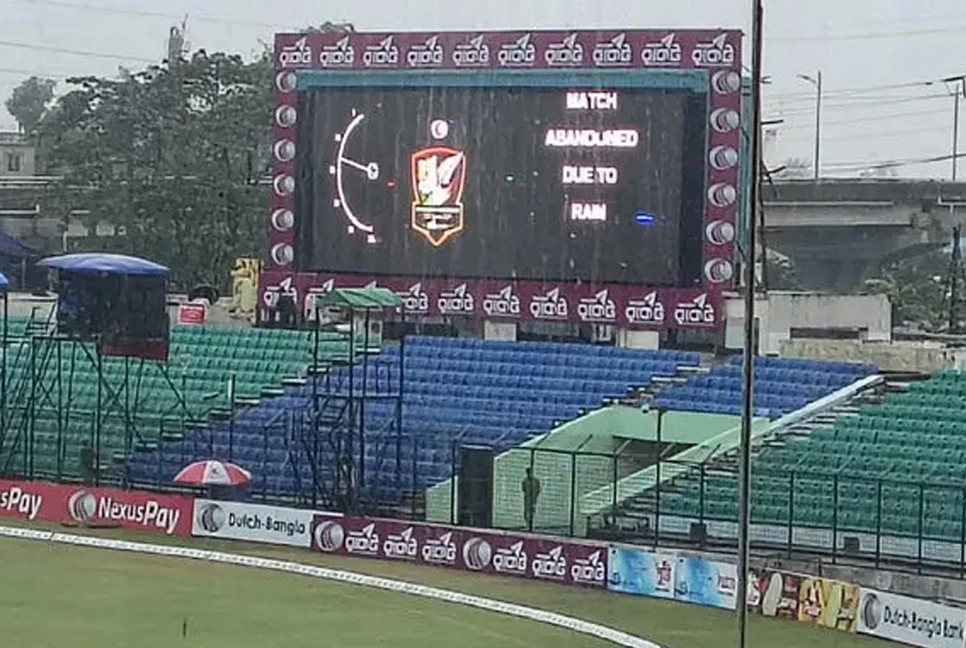 Rain washes out second T20I