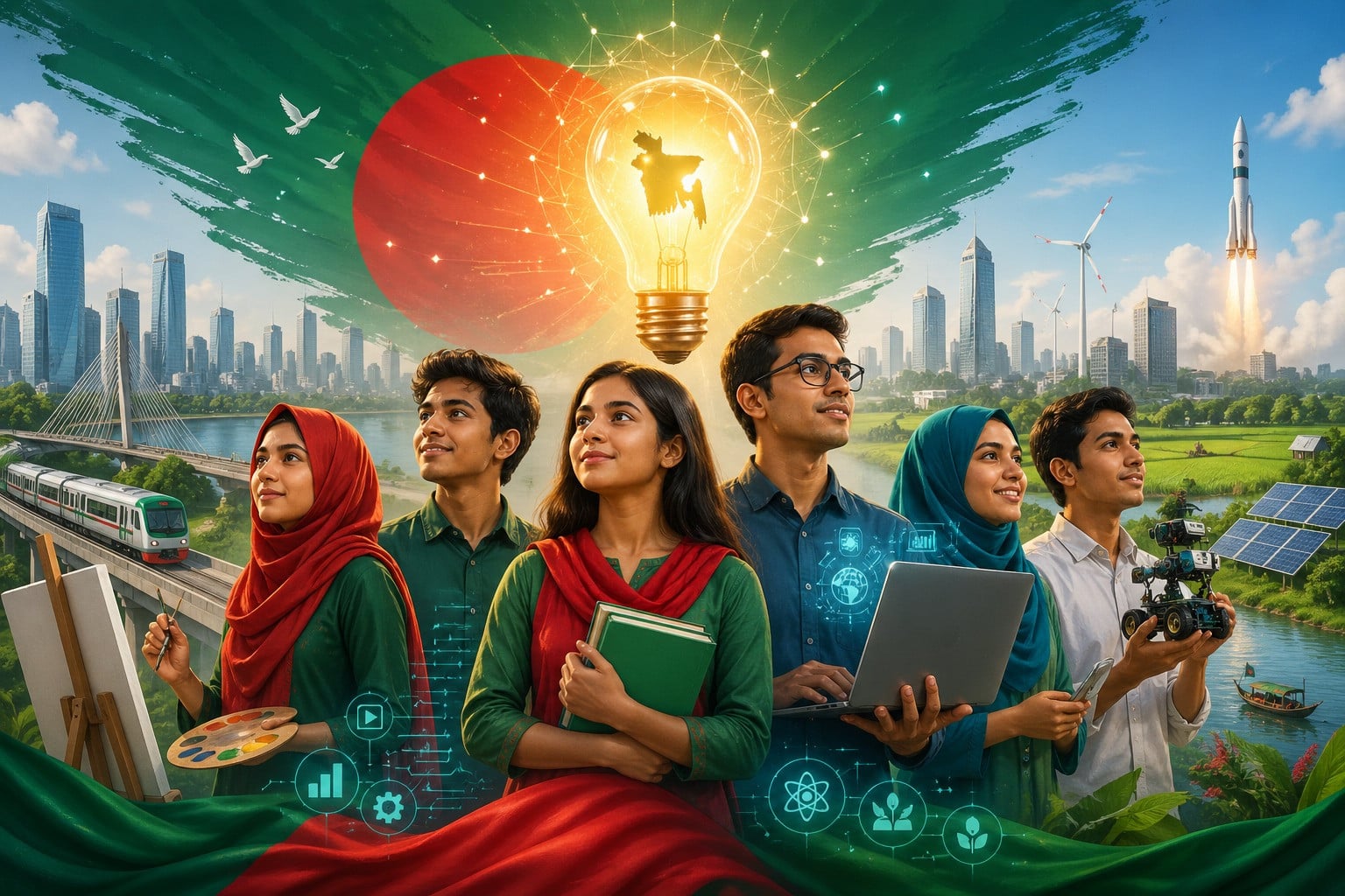 Building a creative and future-ready generation for a prosperous Bangladesh