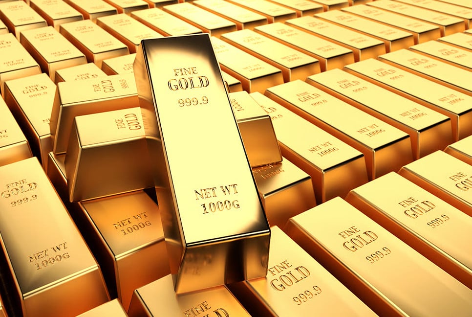 Gold surges over 3% on easing Middle East tensions