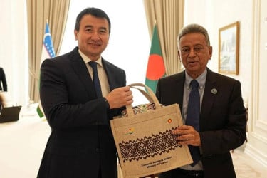 Finance Minister requests direct flights on Dhaka–Tashkent route