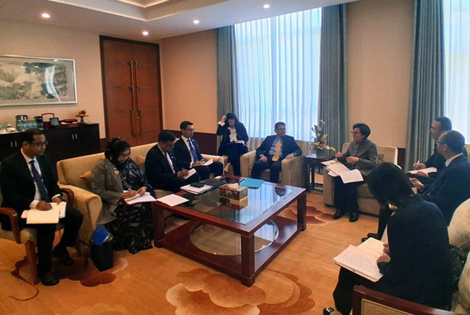 China pledges stronger financing support for Bangladesh