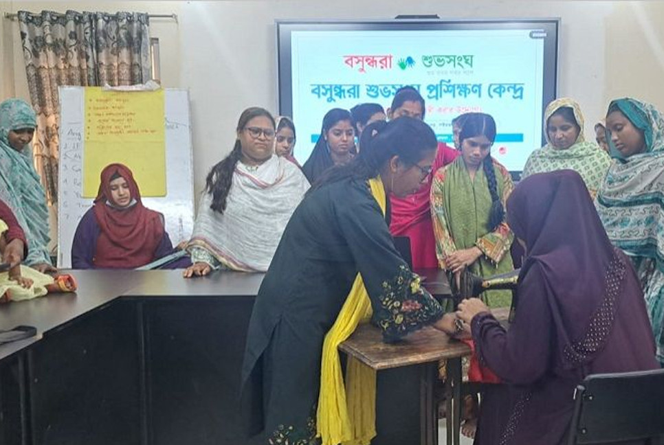 Sewing training course launched in Gaibandha town