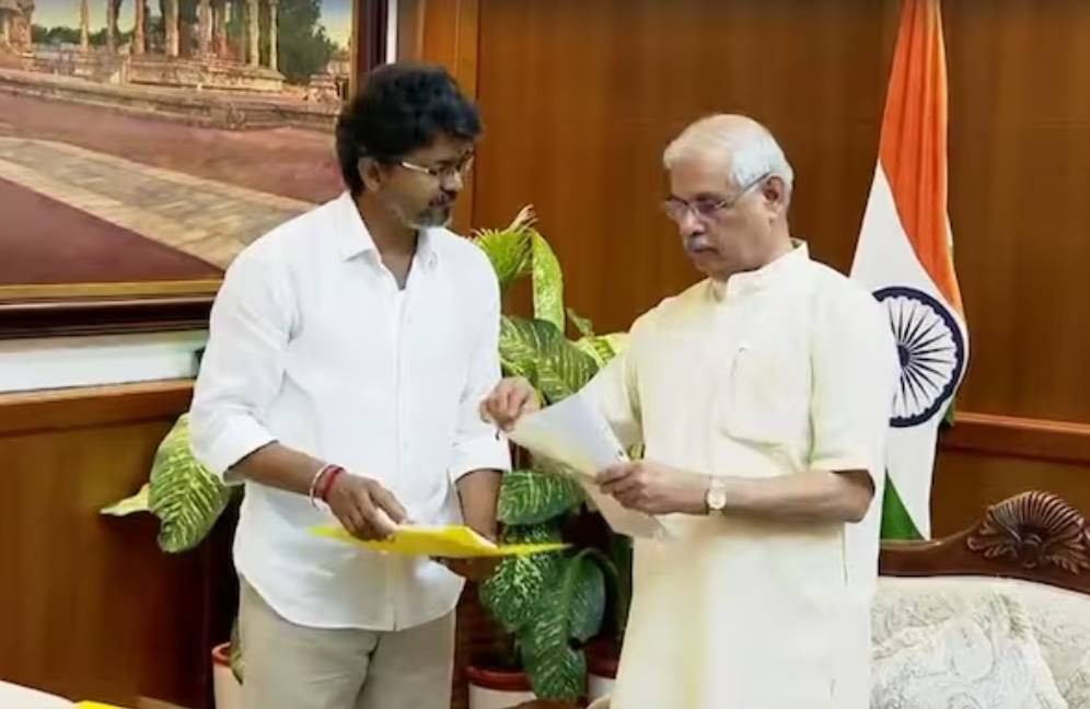 TVK chief Vijay to take oath as CM tomorrow