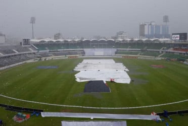 Rain halts play as Rizwan, Salman drag Pakistan back into Mirpur Test