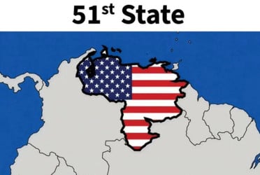 Trump posts graphic of Venezuela as 51st US state