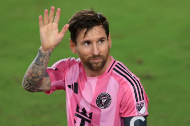 Messi remained MLS’s highest-paid player with USD25m salary