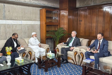 EU Ambassador Michael Miller meets Opposition Leader Shafiqur Rahman
