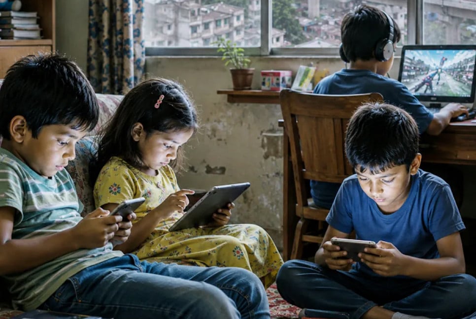 Excessive screen use harms sleep, mental health of Dhaka children: icddr,b