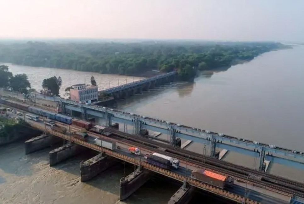 What is happening over Ganges water sharing treaty?