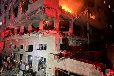 Gaza medics say child among seven dead in Israeli strike