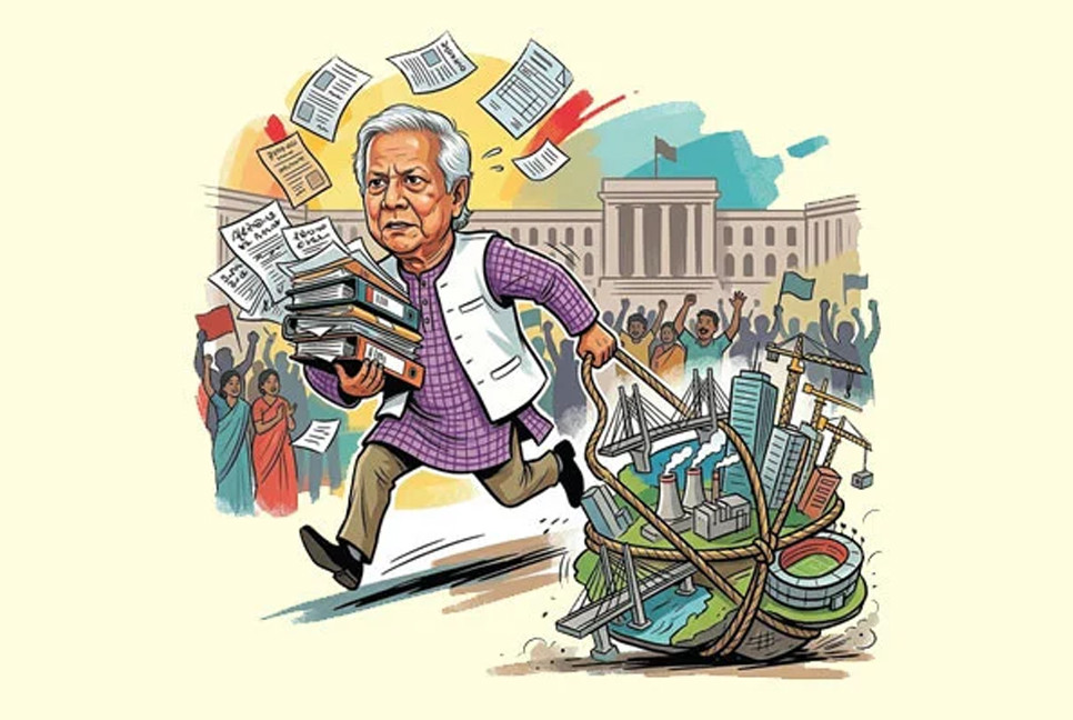 Yunus’s wealth, deception and fraud