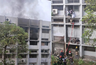 Fire at Khulna Medical College Hospital brought under control